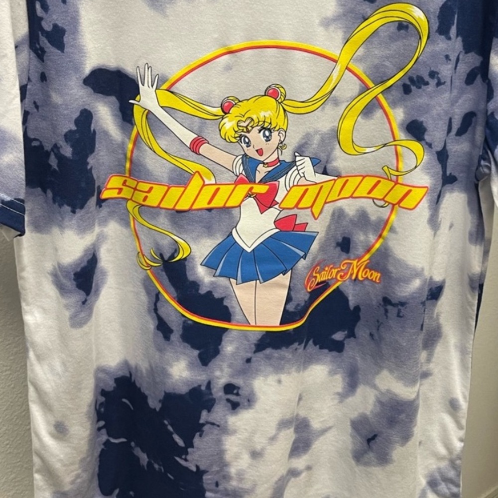 Both sailor moon shirts